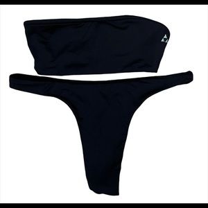 MAU HAWAII BLACK BIKINI SET